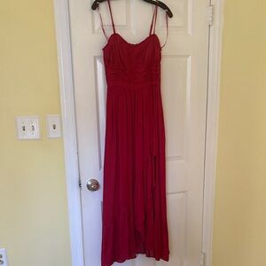 Ramy Brook Vibrant Red Maxi Dress